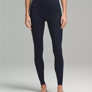 lululemon Align™ High-Rise Ribbed Pant 28" in True Navy
